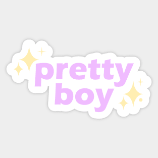 Pretty Boy (Lilac) Sticker